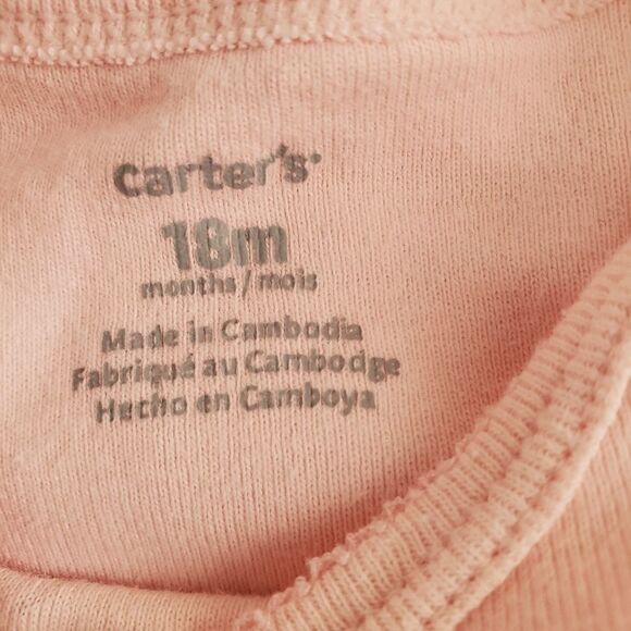 Like New- Carter's Baby Girl's 18 month 3 piece set - Picture 10 of 10
